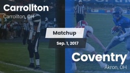 Matchup: Carrollton High vs. Coventry  2017