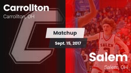 Matchup: Carrollton High vs. Salem  2017