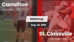 Matchup: Carrollton High vs. St. Clairsville  2018