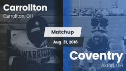 Matchup: Carrollton High vs. Coventry  2018