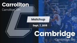 Matchup: Carrollton High vs. Cambridge  2018