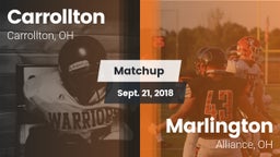 Matchup: Carrollton High vs. Marlington  2018