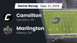 Recap: Carrollton  vs. Marlington  2018
