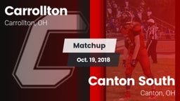 Matchup: Carrollton High vs. Canton South  2018