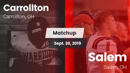 Matchup: Carrollton High vs. Salem  2019