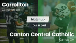 Matchup: Carrollton High vs. Canton Central Catholic  2019