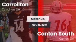 Matchup: Carrollton High vs. Canton South  2019