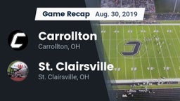Recap: Carrollton  vs. St. Clairsville  2019