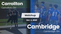 Matchup: Carrollton High vs. Cambridge  2020