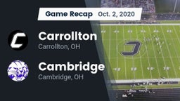 Recap: Carrollton  vs. Cambridge  2020
