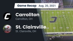 Recap: Carrollton  vs. St. Clairsville  2021