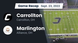 Recap: Carrollton  vs. Marlington  2022