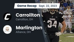 Recap: Carrollton  vs. Marlington  2023