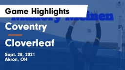 Coventry  vs Cloverleaf  Game Highlights - Sept. 28, 2021