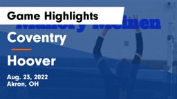 Coventry  vs Hoover  Game Highlights - Aug. 23, 2022