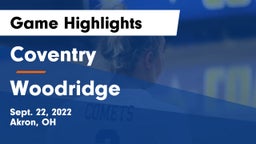 Coventry  vs Woodridge  Game Highlights - Sept. 22, 2022