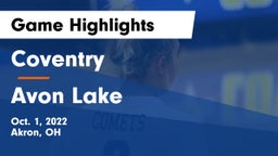 Coventry  vs Avon Lake  Game Highlights - Oct. 1, 2022