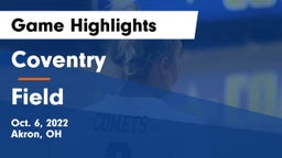 Coventry  vs Field  Game Highlights - Oct. 6, 2022