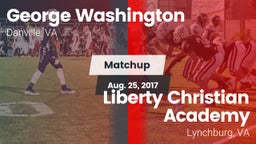 Matchup: George Washington vs. Liberty Christian Academy 2017