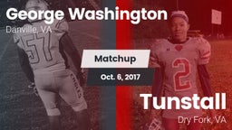 Matchup: George Washington vs. Tunstall  2017