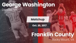 Matchup: George Washington vs. Franklin County  2017