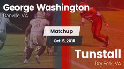 Matchup: George Washington vs. Tunstall  2018