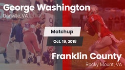 Matchup: George Washington vs. Franklin County  2018