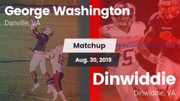 Matchup: George Washington vs. Dinwiddie  2019