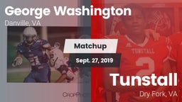Matchup: George Washington vs. Tunstall  2019