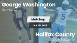Matchup: George Washington vs. Halifax County  2019