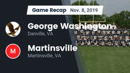 Recap: George Washington  vs. Martinsville  2019