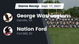 Recap: George Washington  vs. Nation Ford  2021