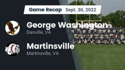 Recap: George Washington  vs. Martinsville  2022