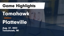 Tomahawk  vs Platteville  Game Highlights - Aug. 27, 2022
