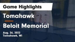Tomahawk  vs Beloit Memorial  Game Highlights - Aug. 26, 2022