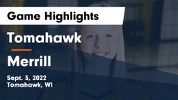 Tomahawk  vs Merrill  Game Highlights - Sept. 3, 2022