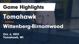 Tomahawk  vs Wittenberg-Birnamwood  Game Highlights - Oct. 6, 2022