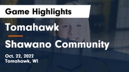 Tomahawk  vs Shawano Community  Game Highlights - Oct. 22, 2022