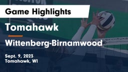 Tomahawk  vs Wittenberg-Birnamwood  Game Highlights - Sept. 9, 2023