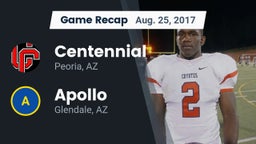 Recap: Centennial  vs. Apollo  2017