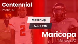 Matchup: Centennial High vs. Maricopa  2017
