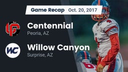 Recap: Centennial  vs. Willow Canyon  2017