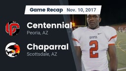 Recap: Centennial  vs. Chaparral  2017