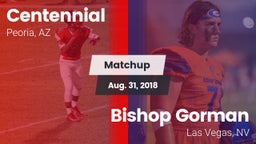Matchup: Centennial High vs. Bishop Gorman  2018