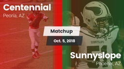 Matchup: Centennial High vs. Sunnyslope  2018