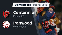 Recap: Centennial  vs. Ironwood  2018