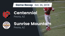 Recap: Centennial  vs. Sunrise Mountain  2018