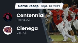 Recap: Centennial  vs. Cienega  2019