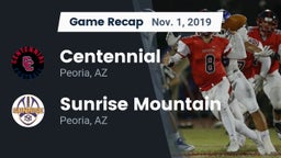 Recap: Centennial  vs. Sunrise Mountain  2019