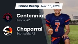 Recap: Centennial  vs. Chaparral  2020